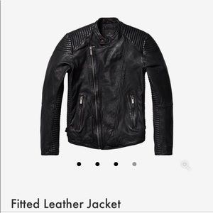 SALE!!!!!! Scotch & Soda Genuine Leather Jacket